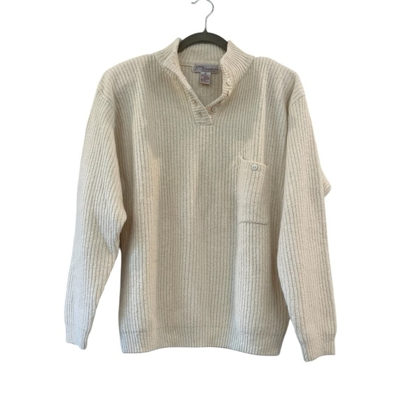 Vintage Silk & Rabbit Hair Blend Vintage Soft Cozy Chunky Sweater Size Large - Picture 2 of 8